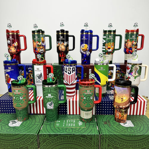 Limited Stanley FIFA World Cup 2026,40 0z Tumbler,World Cup Commemorative Gift,Best Gift🎁(Factory Direct Supply, Mixed Wholesale Available, New Styles Updated Ongoing)
