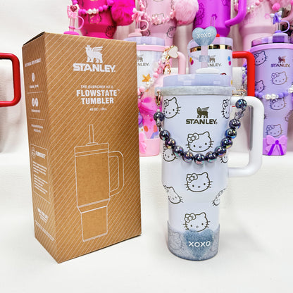 🔥40 OZ Stanley Tumbler Sanrio Hello Kitty Co-branded collection withAccessories，MixWholesale Available,Constantly Updated.