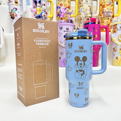 🔥40oz Pop Mart Twinkle Twinkle & Winnie The Pooh Stanley Tumbler, Disney Collection, Factory Direct Mixed Wholesale