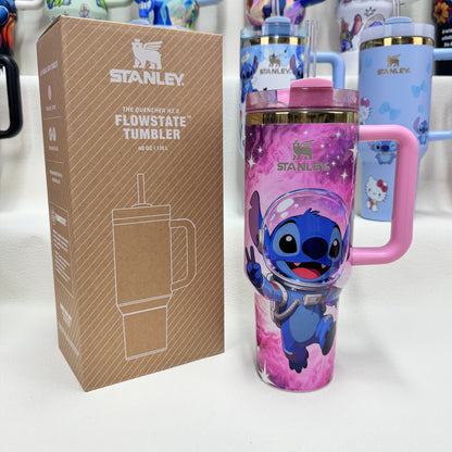 🔥Stanley Tumbler Disney Stitch Co-branded Collection With Accessories, Mix Wholesale Available, Constantly Updated.