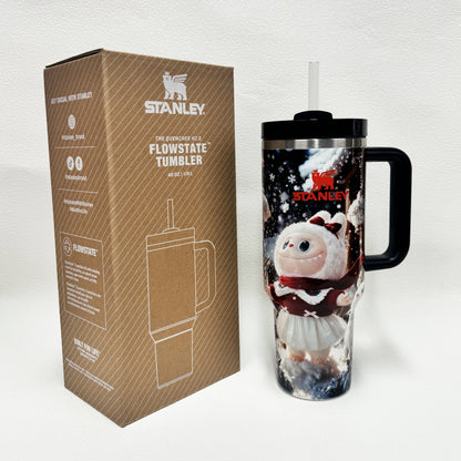 40oz Stanley Tumbler LABUBU Co-branded Limited Edition Collection, Perfect for Daily Use & Gifting(Factory Direct Supply, Mixed Wholesale Available, New Styles Updated Ongoing)