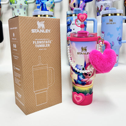 🔥Stanley Tumbler Disney Stitch Co-branded Collection With Accessories, Mix Wholesale Available, Constantly Updated.