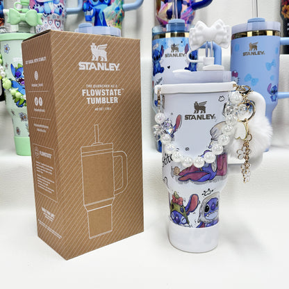 🔥Stanley Tumbler Disney Stitch Co-branded Collection With Accessories, Mix Wholesale Available, Constantly Updated.