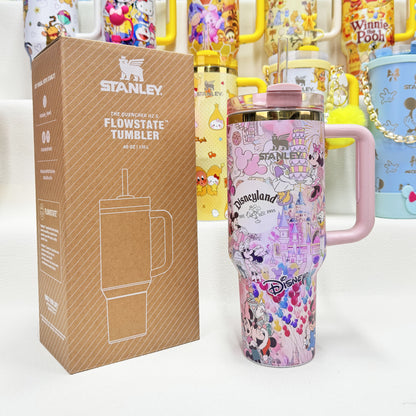 🔥40oz Pop Mart Twinkle Twinkle & Winnie The Pooh Stanley Tumbler, Disney Collection, Factory Direct Mixed Wholesale
