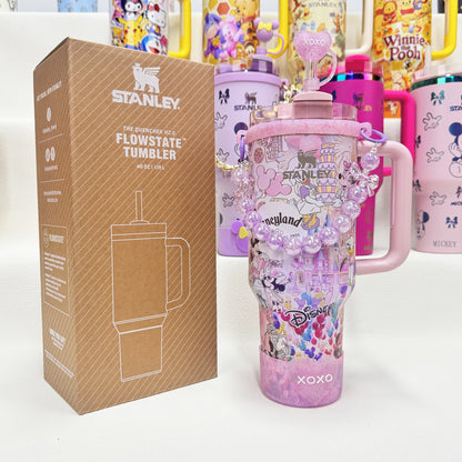 🔥40oz Pop Mart Twinkle Twinkle & Winnie The Pooh Stanley Tumbler, Disney Collection, Factory Direct Mixed Wholesale
