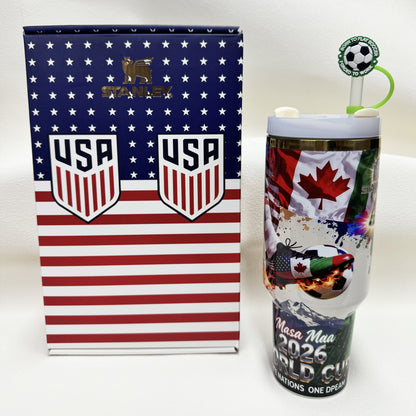 Limited Stanley FIFA World Cup 2026,40 0z Tumbler,World Cup Commemorative Gift,Best Gift🎁(Factory Direct Supply, Mixed Wholesale Available, New Styles Updated Ongoing)