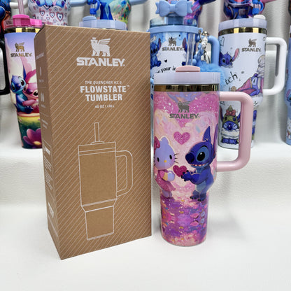 🔥Stanley Tumbler Disney Stitch Co-branded Collection With Accessories, Mix Wholesale Available, Constantly Updated.