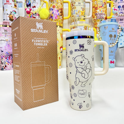 🔥40oz Pop Mart Twinkle Twinkle & Winnie The Pooh Stanley Tumbler, Disney Collection, Factory Direct Mixed Wholesale