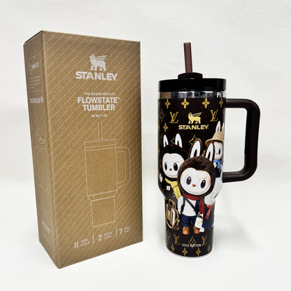 40oz Stanley Tumbler LABUBU Co-branded Limited Edition Collection, Perfect for Daily Use & Gifting(Factory Direct Supply, Mixed Wholesale Available, New Styles Updated Ongoing)