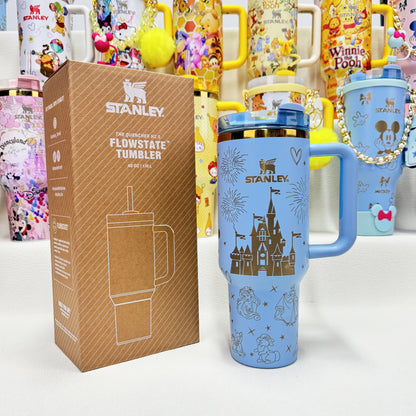 🔥40oz Pop Mart Twinkle Twinkle & Winnie The Pooh Stanley Tumbler, Disney Collection, Factory Direct Mixed Wholesale