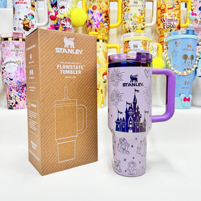 🔥40oz Pop Mart Twinkle Twinkle & Winnie The Pooh Stanley Tumbler, Disney Collection, Factory Direct Mixed Wholesale