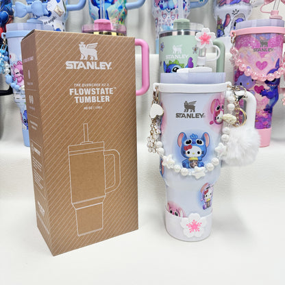 🔥Stanley Tumbler Disney Stitch Co-branded Collection With Accessories, Mix Wholesale Available, Constantly Updated.