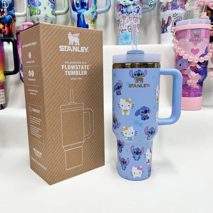 🔥Stanley Tumbler Disney Stitch Co-branded Collection With Accessories, Mix Wholesale Available, Constantly Updated.