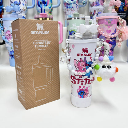 🔥Stanley Tumbler Disney Stitch Co-branded Collection With Accessories, Mix Wholesale Available, Constantly Updated.