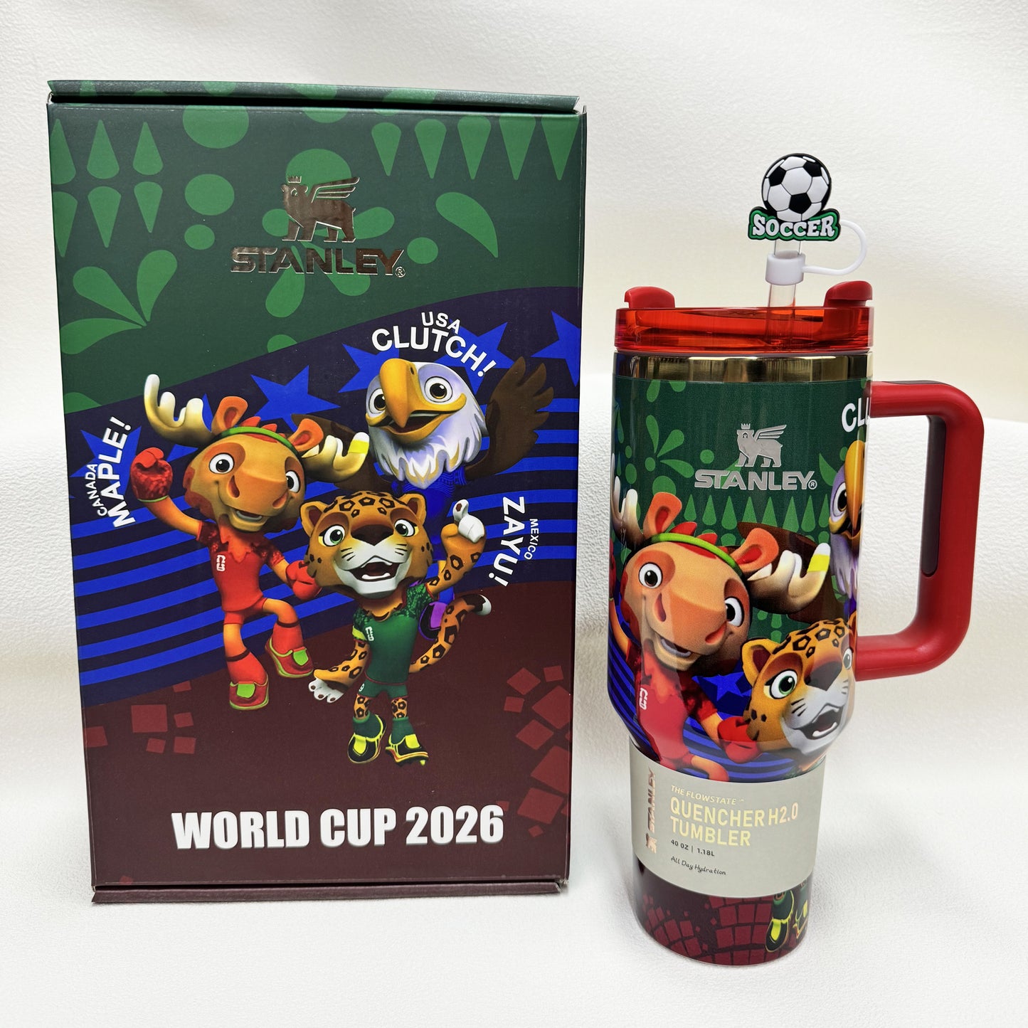 Limited Stanley FIFA World Cup 2026,40 0z Tumbler,World Cup Commemorative Gift,Best Gift🎁(Factory Direct Supply, Mixed Wholesale Available, New Styles Updated Ongoing)