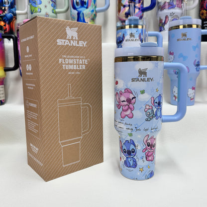 🔥Stanley Tumbler Disney Stitch Co-branded Collection With Accessories, Mix Wholesale Available, Constantly Updated.