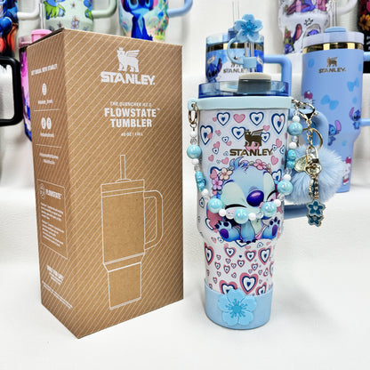 🔥Stanley Tumbler Disney Stitch Co-branded Collection With Accessories, Mix Wholesale Available, Constantly Updated.