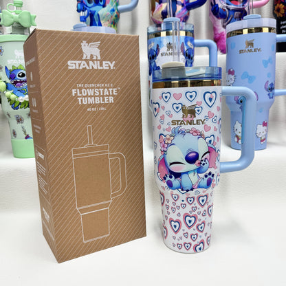 🔥Stanley Tumbler Disney Stitch Co-branded Collection With Accessories, Mix Wholesale Available, Constantly Updated.