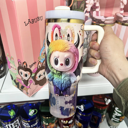 40oz Stanley Tumbler LABUBU Co-branded Limited Edition Collection, Perfect for Daily Use & Gifting(Factory Direct Supply, Mixed Wholesale Available, New Styles Updated Ongoing)